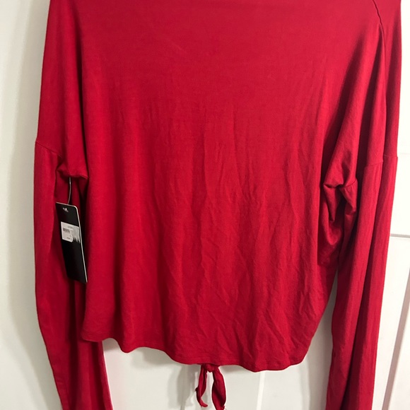 BEBE Red Top - Picture 3 of 6